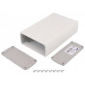 TEKAL 33.30; Enclosure: multipurpose; with panel; TEKAL; X: 106mm; Y: 175mm; grey; TEKO TEKAL 33.30; Enclosure: multipurpose; with panel; TEKAL; X: 106mm; Y: 175mm; grey; TEKO