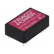 TEL 3-0522; Converter: DC/DC; 3W; Uin: 4.5÷9V; Uout: 12VDC; Uout2: -12VDC; DIP24; TRACO POWER