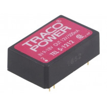 TEL 5-1212; Converter: DC/DC; 5W; Uin: 9÷18V; Uout: 12VDC; Iout: 500mA; DIP24; TRACO POWER