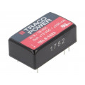 TEL 8-1222; Converter: DC/DC; 8W; Uin: 9÷18V; Uout: 12VDC; Uout2: -12VDC; DIP16; TRACO POWER