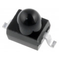 TEMT1020; Phototransistor; λp max: 880nm; 5V; 15°; λd: 730-1000nm; VISHAY