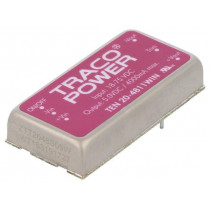 TEN 20-4811WIN; Converter: DC/DC; 20W; Uin: 18÷75V; 5VDC; Iout: 4A; 50.8x25.4x10.2mm; TRACO POWER