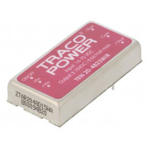 TEN 20-4823WIR; Converter: DC/DC; 20W; Uin: 18÷75V; Uout: 15VDC; Uout2: -15VDC; 2