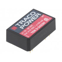 TEN 3-2423N; Converter: DC/DC; 3W; Uin: 18÷36V; Uout: 15VDC; Uout2: -15VDC; DIP24; TRACO POWER