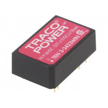 TEN 3-2423WIN; Converter: DC/DC; 3W; Uin: 9÷36V; Uout: 15VDC; Uout2: -15VDC; DIP24; TRACO POWER