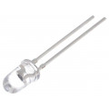 TEPT5600; Phototransistor; 5mm; λp max: 570nm; 6V; 20°; Lens: transparent; VISHAY
