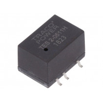 TES 2-0511H; Converter: DC/DC; 2W; Uin: 4.5÷5.5V; 5VDC; Iout: 400mA; 120kHz; TRACO POWER
