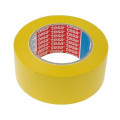 ; Tape: marking; yellow; L: 33m; W: 50mm; V: self-adhesive; Thk: 180um; TESA