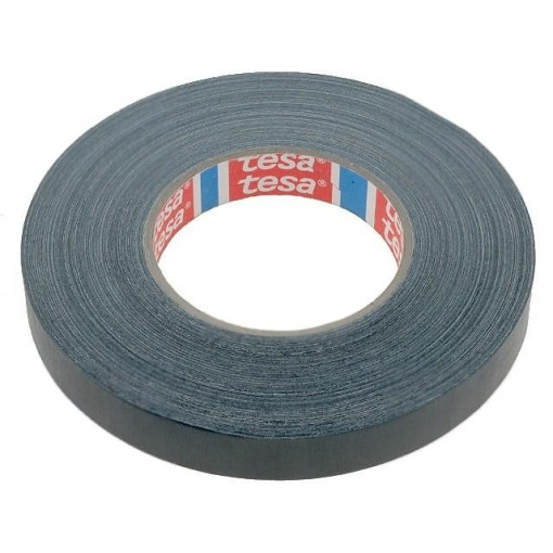 ; Tape: duct; W: 19mm; L: 50m; Thk: 310um; black; natural rubber; 13%; TESA ; Tape: duct; W: 19mm; L: 50m; Thk: 310um; black; natural rubber; 13%; TESA