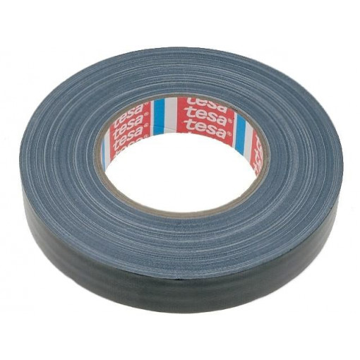 ; Tape: fixing; W: 25mm; L: 50m; Thk: 260um; natural rubber; black; 9%; TESA