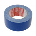 ; Tape: fixing; W: 50mm; L: 50m; Thk: 260um; natural rubber; blue; 9%; TESA