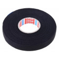 51618-00000-00; Fabric tape; PET wool; W: 15mm; L: 25m; black; TESA