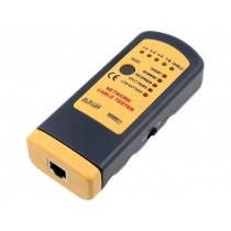 TESTER-MS6811; Tester: LAN wiring; Detection: shielded and non-shielded cables; AXIOMET