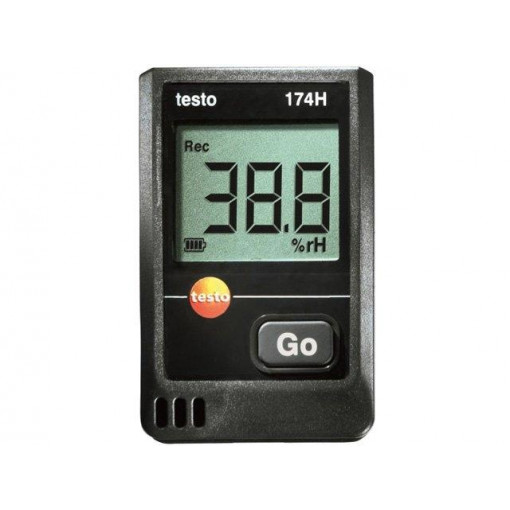TESTO 174H 0572 6560; Data logger; temperature,humidity; Temp: -30÷70°C; 60x38x18.5mm; TESTO