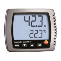 TESTO 608-H1 0560 6081; Meter: thermo-hygrometer; 0÷50°C; Accur: ±0,5°C; 10÷95%RH; TESTO TESTO 608-H1 0560 6081; Meter: thermo-hygrometer; 0÷50°C; Accur: ±0,5°C; 10÷95%RH; TESTO