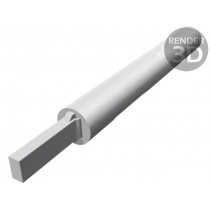 TF10; Test probe; Operational spring compression: 0.95mm; 10A; TEKON