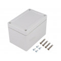 10090401; Enclosure: multipurpose; X: 82mm; Y: 122mm; Z: 85mm; TG ABS; ABS; grey; SPELSBERG 10090401; Enclosure: multipurpose; X: 82mm; Y: 122mm; Z: 85mm; TG ABS; ABS; grey; SPELSBERG