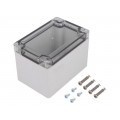 10150401; Enclosure: multipurpose; X: 82mm; Y: 122mm; Z: 85mm; TG ABS; ABS; grey; SPELSBERG