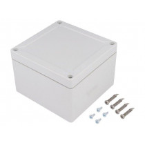 10090501; Enclosure: multipurpose; X: 122mm; Y: 124mm; Z: 85mm; TG ABS; ABS; SPELSBERG 10090501; Enclosure: multipurpose; X: 122mm; Y: 124mm; Z: 85mm; TG ABS; ABS; SPELSBERG