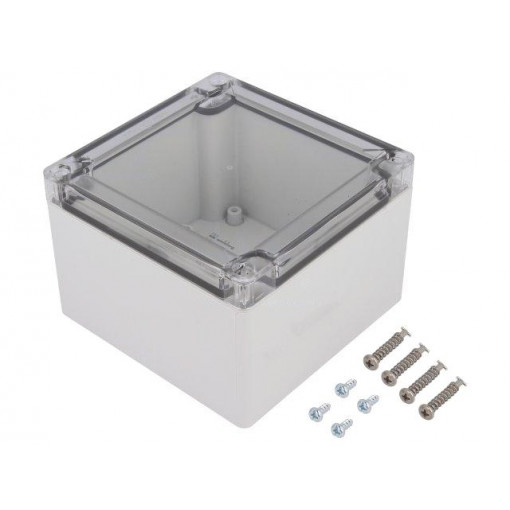 10150501; Enclosure: multipurpose; X: 122mm; Y: 124mm; Z: 85mm; TG ABS; ABS; SPELSBERG 10150501; Enclosure: multipurpose; X: 122mm; Y: 124mm; Z: 85mm; TG ABS; ABS; SPELSBERG