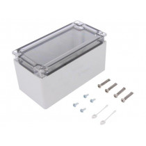 10150601; Enclosure: multipurpose; X: 82mm; Y: 162mm; Z: 85mm; TG ABS; ABS; grey; SPELSBERG 10150601; Enclosure: multipurpose; X: 82mm; Y: 162mm; Z: 85mm; TG ABS; ABS; grey; SPELSBERG