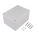 10040701; Enclosure: multipurpose; X: 122mm; Y: 162mm; Z: 90mm; TG ABS; ABS; SPELSBERG 10040701; Enclosure: multipurpose; X: 122mm; Y: 162mm; Z: 90mm; TG ABS; ABS; SPELSBERG
