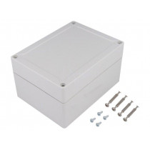10040701; Enclosure: multipurpose; X: 122mm; Y: 162mm; Z: 90mm; TG ABS; ABS; SPELSBERG 10040701; Enclosure: multipurpose; X: 122mm; Y: 162mm; Z: 90mm; TG ABS; ABS; SPELSBERG