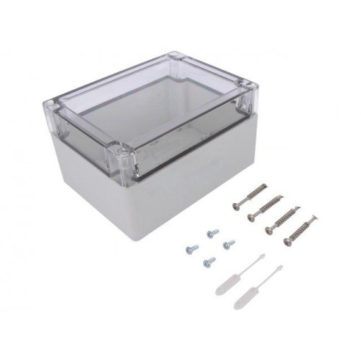 10100701; Enclosure: multipurpose; X: 122mm; Y: 162mm; Z: 90mm; TG ABS; ABS; SPELSBERG 10100701; Enclosure: multipurpose; X: 122mm; Y: 162mm; Z: 90mm; TG ABS; ABS; SPELSBERG