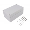 10090801; Enclosure: multipurpose; X: 122mm; Y: 202mm; Z: 90mm; TG ABS; ABS; SPELSBERG 10090801; Enclosure: multipurpose; X: 122mm; Y: 202mm; Z: 90mm; TG ABS; ABS; SPELSBERG