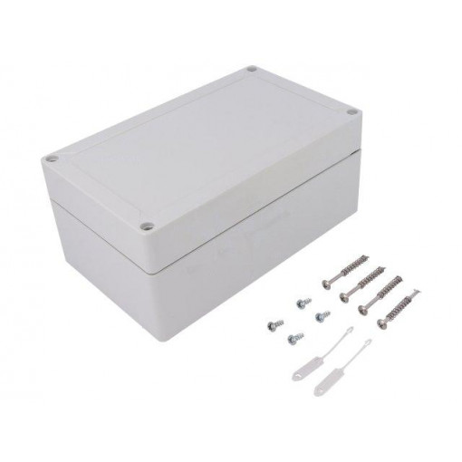 10090801; Enclosure: multipurpose; X: 122mm; Y: 202mm; Z: 90mm; TG ABS; ABS; SPELSBERG