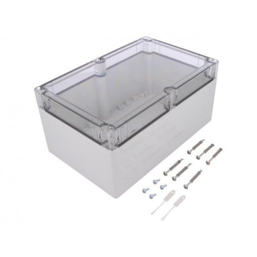 10151201; Enclosure: multipurpose; X: 162mm; Y: 252mm; Z: 120mm; TG ABS; ABS; SPELSBERG 10151201; Enclosure: multipurpose; X: 162mm; Y: 252mm; Z: 120mm; TG ABS; ABS; SPELSBERG