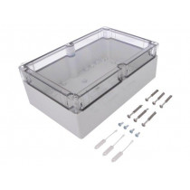 10101201; Enclosure: multipurpose; X: 162mm; Y: 252mm; Z: 90mm; TG ABS; ABS; SPELSBERG 10101201; Enclosure: multipurpose; X: 162mm; Y: 252mm; Z: 90mm; TG ABS; ABS; SPELSBERG