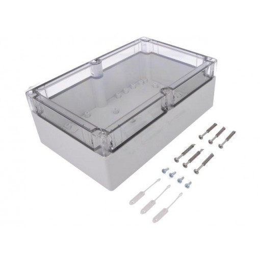 10101201; Enclosure: multipurpose; X: 162mm; Y: 252mm; Z: 90mm; TG ABS; ABS; SPELSBERG 10101201; Enclosure: multipurpose; X: 162mm; Y: 252mm; Z: 90mm; TG ABS; ABS; SPELSBERG