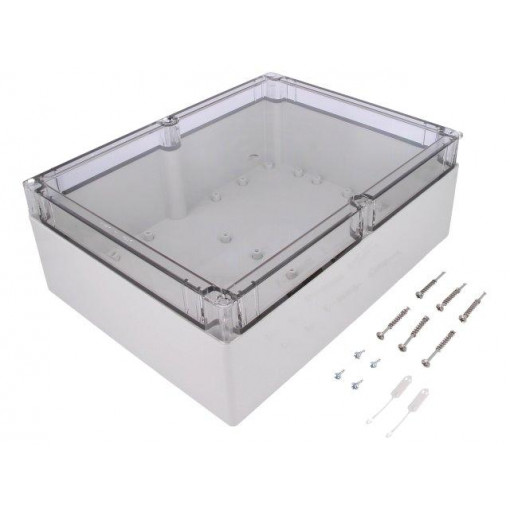 10151301; Enclosure: multipurpose; X: 232mm; Y: 302mm; Z: 110mm; TG ABS; ABS; SPELSBERG