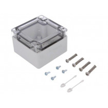 10100301; Enclosure: multipurpose; X: 82mm; Y: 84mm; Z: 55mm; TG ABS; ABS; grey; SPELSBERG 10100301; Enclosure: multipurpose; X: 82mm; Y: 84mm; Z: 55mm; TG ABS; ABS; grey; SPELSBERG