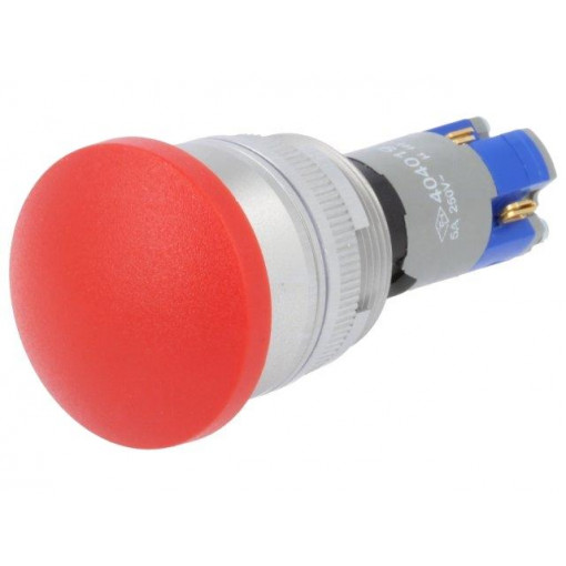 404019/464407; Switch: push-button; Stabl.pos: 1; NC + NO; 22mm; SAIA-BURGESS