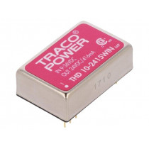 THD 10-2415WIN; Converter: DC/DC; 10W; Uin: 9÷36V; 24VDC; Iout: 416mA; DIP24; 17.3g; TRACO POWER