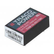 THM 10-0511WI; Converter: DC/DC; 10W; Uin: 4.5÷9V; 5VDC; Iout: 2000mA; DIP24; 14g; TRACO POWER
