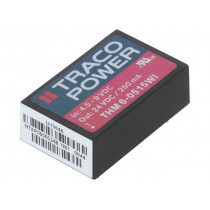 THM 6-0515WI; Converter: DC/DC; 6W; Uin: 4.5÷9V; 24VDC; Iout: 250mA; DIP24; 14g; TRACO POWER