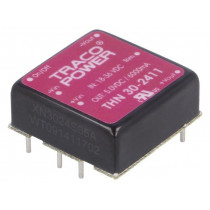 THN 30-2411; Converter: DC/DC; 30W; Uin: 18÷36V; 5VDC; Iout: 6000mA; 1