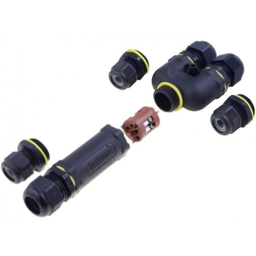 THR.399.S9L; Connector: AC supply; TH399; 5÷17mm; 4mm2; 250V; ways: 6; IP68; 32A; TECHNO