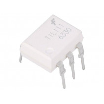 TIL111M; Optocoupler; THT; Channels: 1; Out: transistor; CTR@If: 2%@16mA; ON SEMICONDUCTOR (FAIRCHILD)