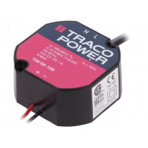 TIW 06-106; Power supply: switched-mode; volatage source; 6W; Ø50.2x23.6mm; TRACO POWER