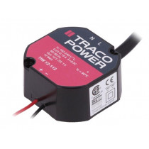 TIW 12-112; Power supply: switched-mode; volatage source; 12W; Ø50.2x23.6mm; TRACO POWER