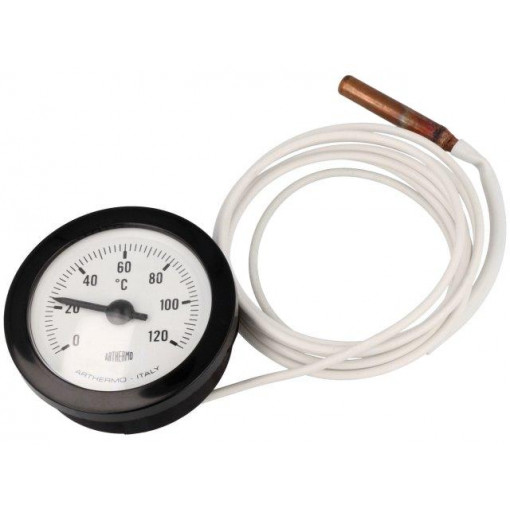 CP99; Sensor: thermometer with capillary; Body dim: Ø52x22mm; max.65°C; ARTHERMO