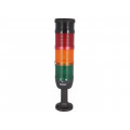 TK-IK73F024ZM01; Signaller: signalling column; LED; red/yellow/green; Usup: 24VDC; EMAS TK-IK73F024ZM01; Signaller: signalling column; LED; red/yellow/green; Usup: 24VDC; EMAS