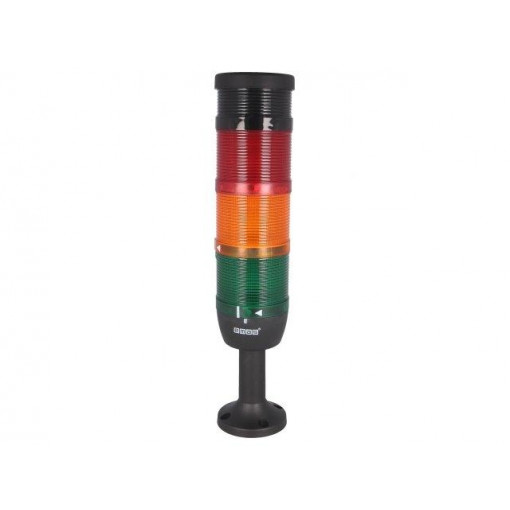 TK-IK73F024ZM01; Signaller: signalling column; LED; red/yellow/green; Usup: 24VDC; EMAS