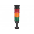 TK-IK73F220ZM01; Signaller: signalling column; LED; red/yellow/green; Usup: 220VDC; EMAS TK-IK73F220ZM01; Signaller: signalling column; LED; red/yellow/green; Usup: 220VDC; EMAS