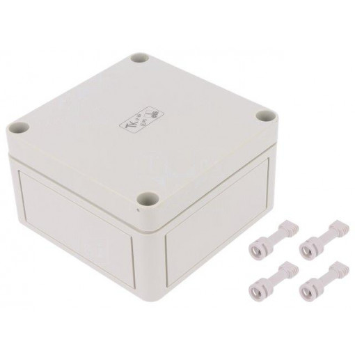 11040401; Enclosure: multipurpose; X: 110mm; Y: 110mm; Z: 66mm; TK PS; grey; SPELSBERG