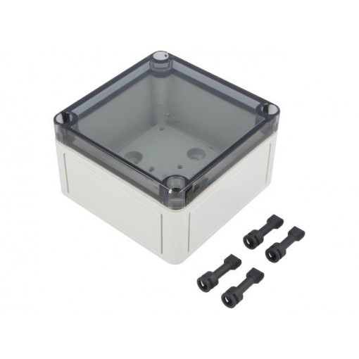 11100401; Enclosure: multipurpose; X: 110mm; Y: 110mm; Z: 66mm; TK PS; grey; SPELSBERG